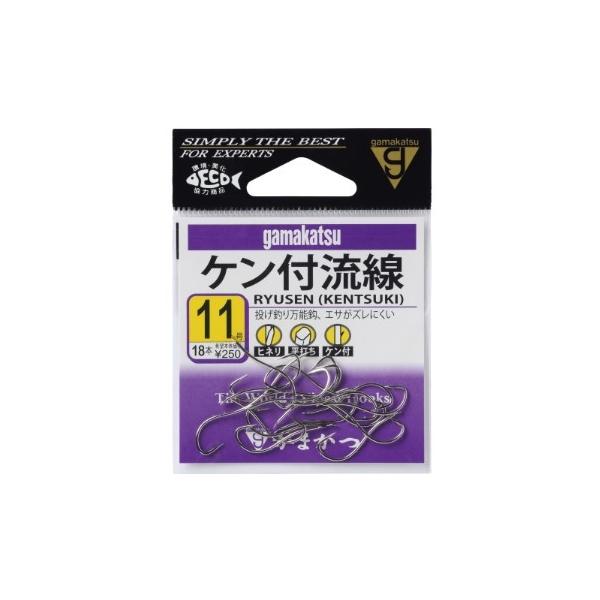 ケン付流線 白 がまかつ 釣り人応援セール