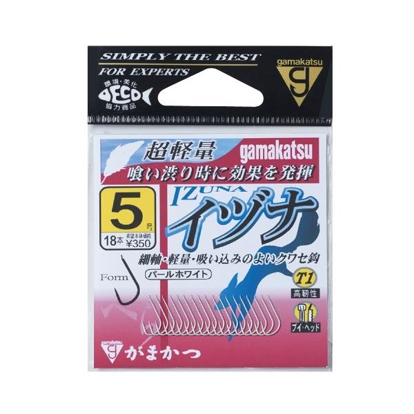 (バラ) T1 イヅナ(パールホワイト) がまかつ 釣り人応援セール