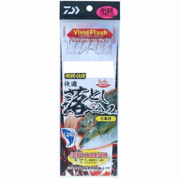 快適落とし込み仕掛けSS LBG 剛鋭くわせ6本針 9-12-12 ダイワ 秋の大感謝祭