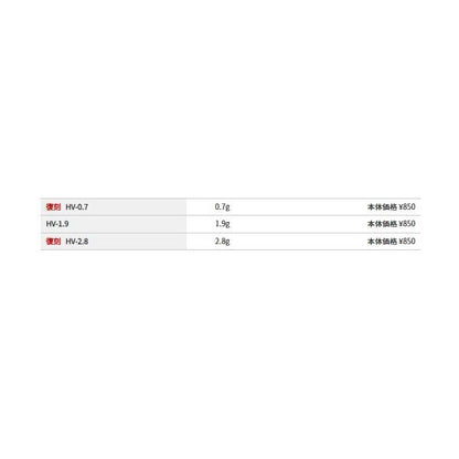 ハルパーバイブ1.9g パームス