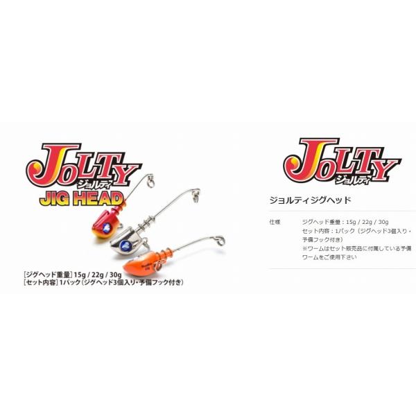 ジョルティ30ジグヘッド ブルーブルー
