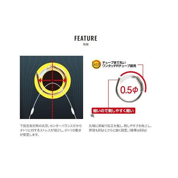 ワンタッチ丸型ハナカン細S 8個RG－AL1N シマノ