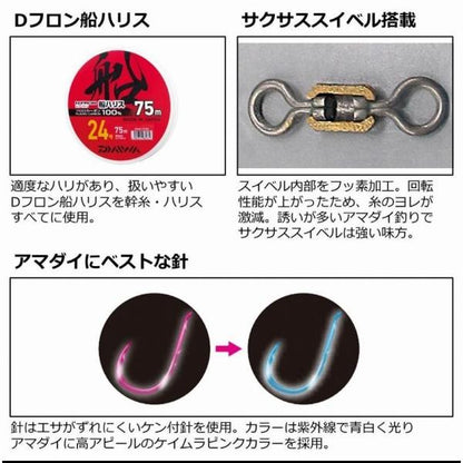 快適アマダイ仕掛 KP SS ダイワ