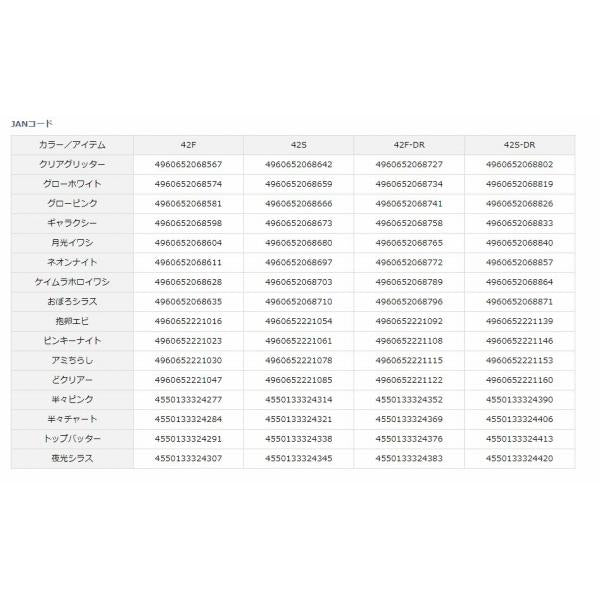 月下美人 夜霧Z42F ダイワ