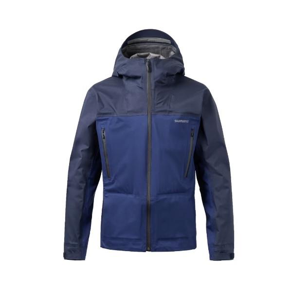 アングラーズシェルジャケット01 RA-023Wネイビーブルー シマノ限定セール 秋の大感謝祭