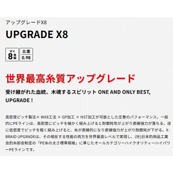 X8アップグレードPE 200m XBRAID
