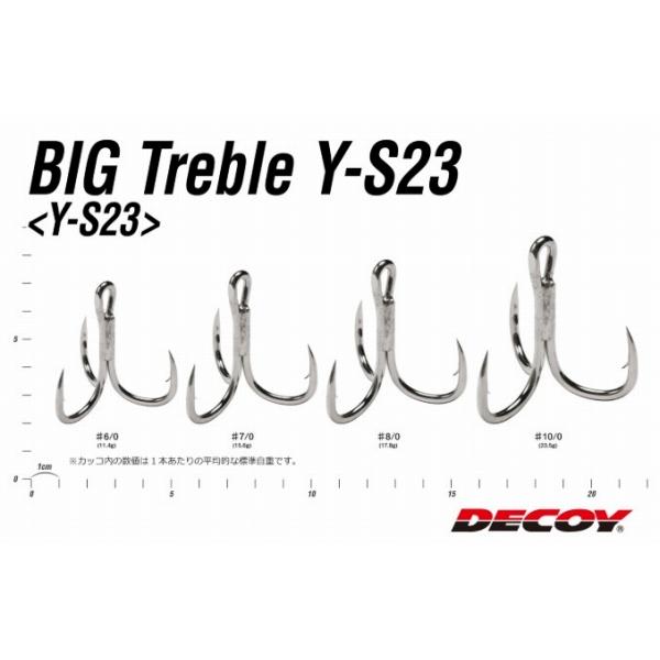 フ゜レミアムテ゛コイ BIG Treble Y-S23 デコイ