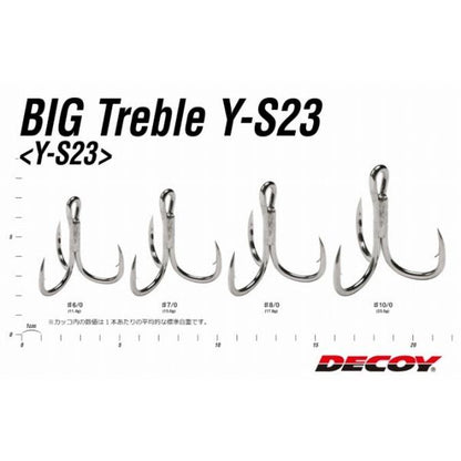 フ゜レミアムテ゛コイ BIG Treble Y-S23 デコイ