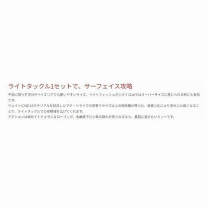 システムミノー9Fタイダル ジップベイツ