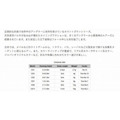 CD3 カウントダウン 3ｃｍ ラパラ 秋の大感謝祭