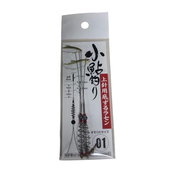 小鮎釣り上針用底ずるラセン 山渓釣具