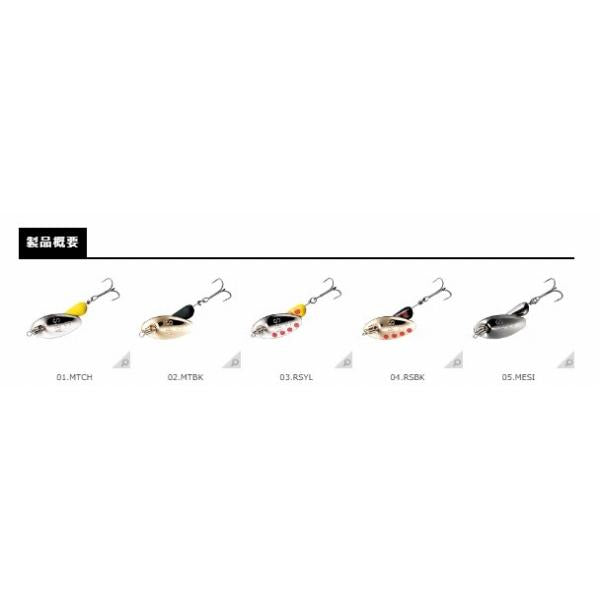 エーアールスピナー トラウトモデル 3.5ｇ スミス
