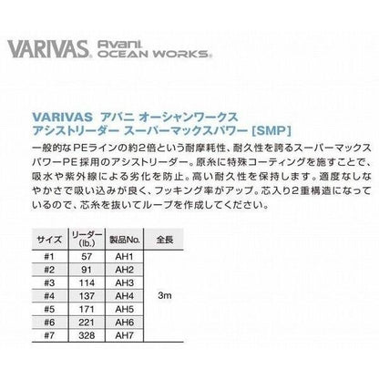 OW アシストリーダーSMP VARIVAS