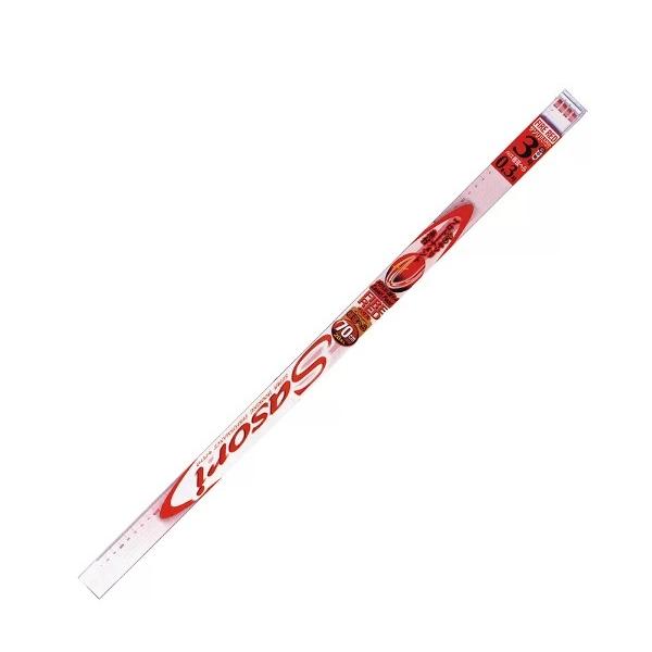 Sasoriファイヤーレッドへら糸付鈎 70ｃｍ ラインシステム限定セール 秋の大感謝祭