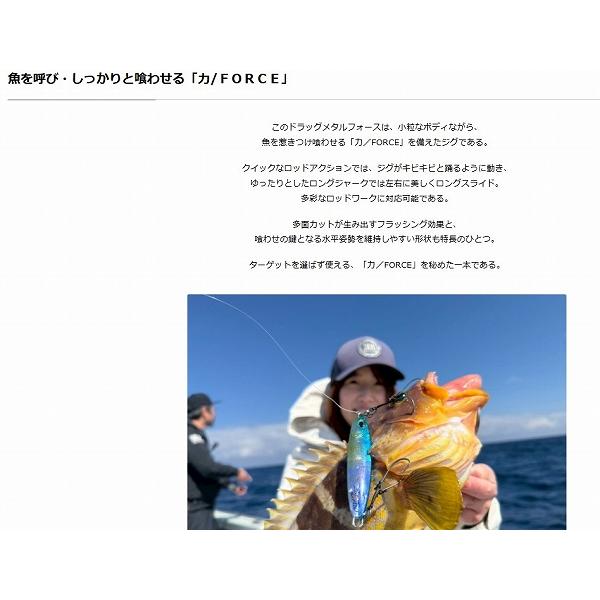 ドラッグメタル フォース 120g DUO 釣り人応援セール