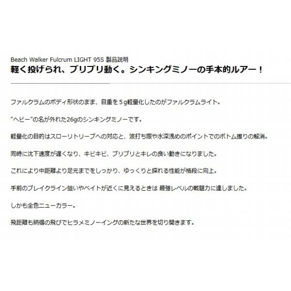 ビーチウォーカーファルクラムライト95 DUO限定セール 秋の大感謝祭