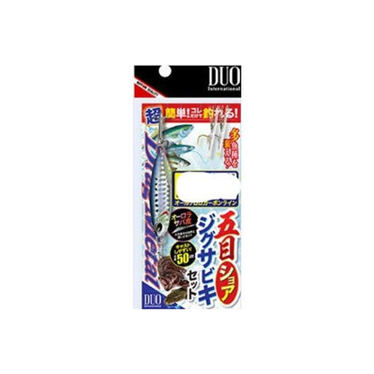 五目ショア ジグサビキセット SS 15g DUO
