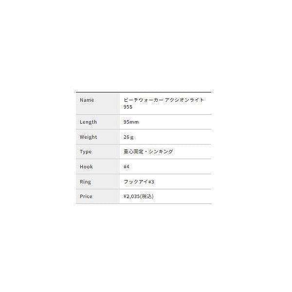 ビーチウォーカーアクシオンライト95S DUO