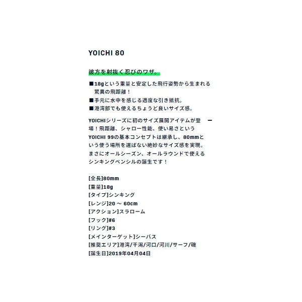 YOICHI 80 ima