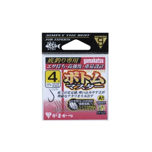 68389 バラ A1 ボトムマスター 白 がまかつ 釣り人応援セール