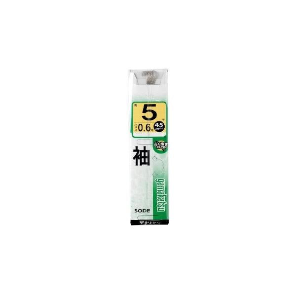 糸付袖 茶 がまかつ