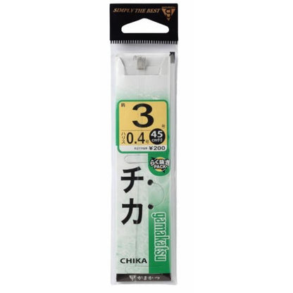 チカ鈎 白 がまかつ 継続SALE