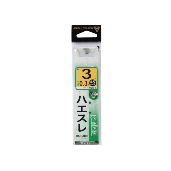11049 糸付 ハエスレ 緑 がまかつ 秋の大感謝祭