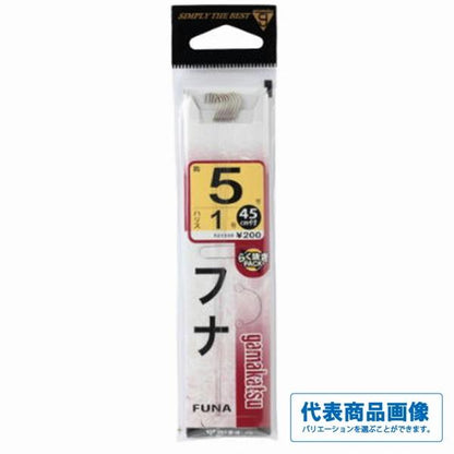 フナ鈎 茶 がまかつ 釣り人応援セール