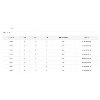 ヘラスレ(鯉用) 黒 がまかつ