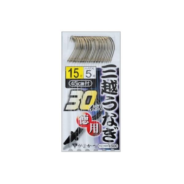 糸付 徳用 三越うなぎ 茶 がまかつ 継続SALE