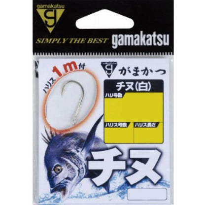 糸付 チヌ 1m 白 がまかつ限定セール 釣り人応援セール