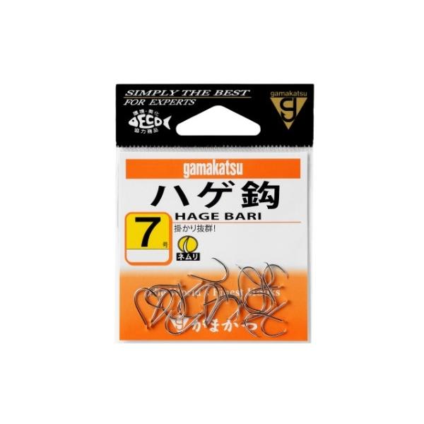 バラ ハゲ鈎 白 がまかつ 釣り人応援セール