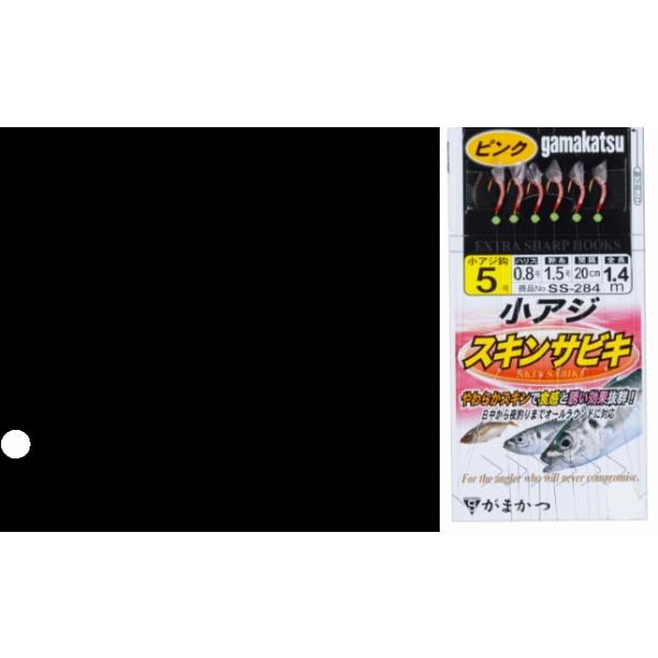 小アジスキンサビキ（ピンク） SS284 がまかつ