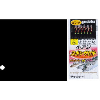 小アジスキンサビキ（ピンク） SS284 がまかつ