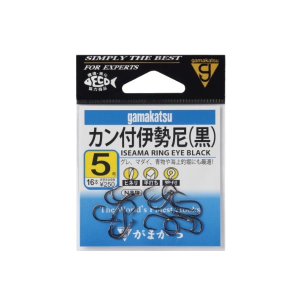 66075 バラ カン付伊勢尼 金 がまかつ