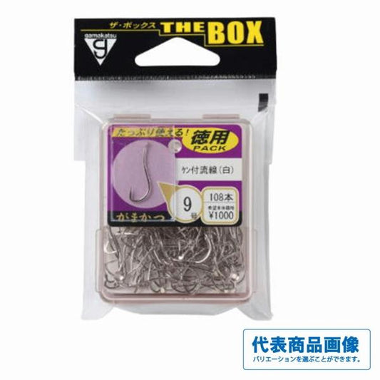 66815 ザ・ボックスケン付 流線 白 がまかつ 継続SALE 秋の大感謝祭