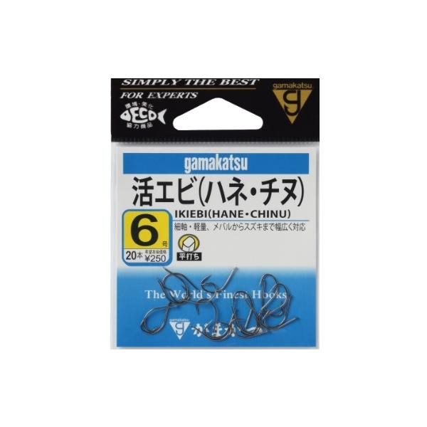 67008 バラ 活エビ(ハネ・チヌ) 茶 がまかつ 秋の大感謝祭