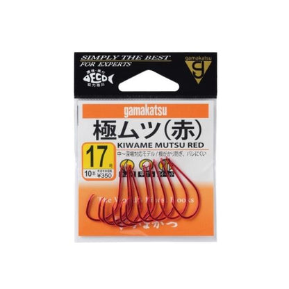 67375 バラ 極(キワメ)ムツ 赤 がまかつ 秋の大感謝祭
