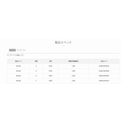 68263 ザ・ボックス 手返しキス がまかつ 継続SALE