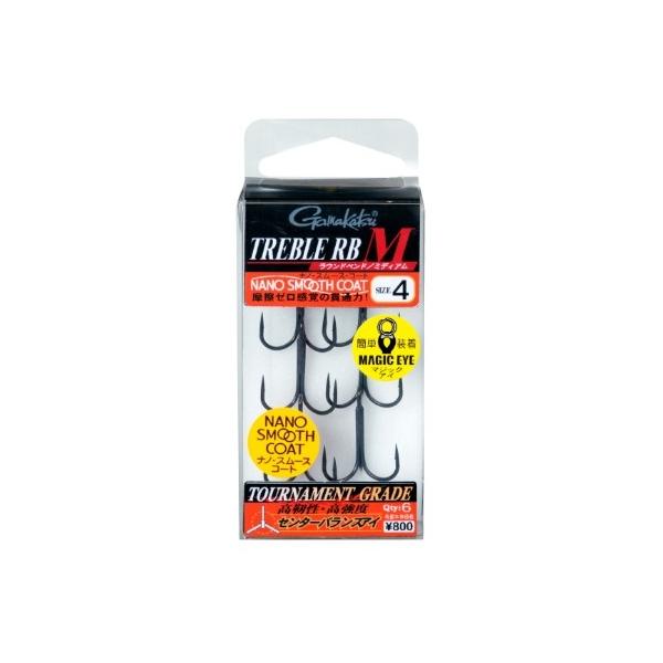 釣り人応援セール バラ トレブル RB M(ナノスムースコート) がまかつ限定セール 秋の大感謝祭