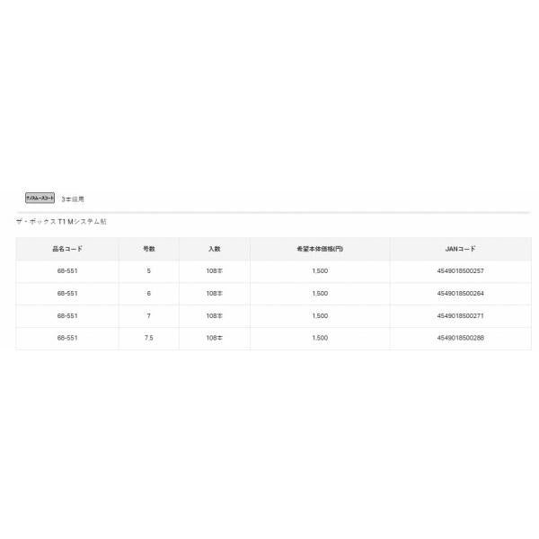 68551 ザ・ボックス T1 Mシステム鮎  がまかつ 継続SALE 釣り人応援セール