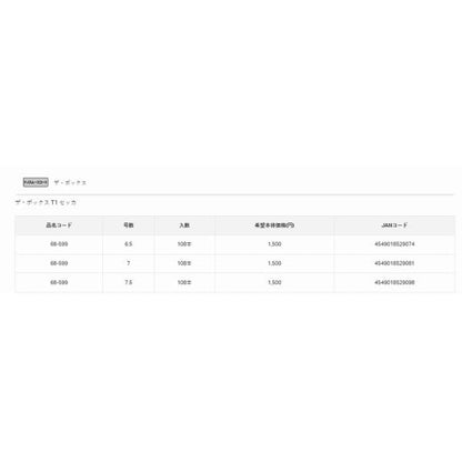 68599 ザ・ボックス T1 セッカ ナノスムースコート がまかつ 釣り人応援セール