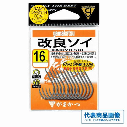 バラ 改良ソイ（ナノスムースコート） がまかつ 釣り人応援セール