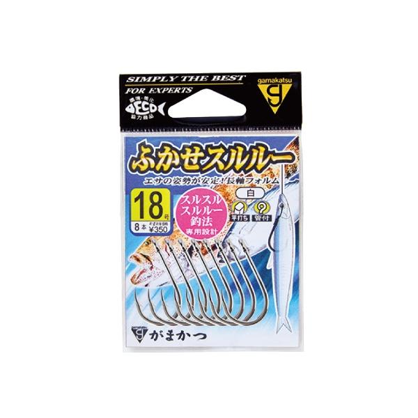68766 バラ ふかせスルルー 白 がまかつ 釣り人応援セール