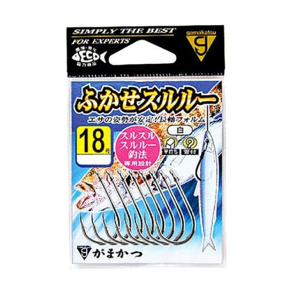 68766 バラ ふかせスルルー 白 がまかつ 釣り人応援セール