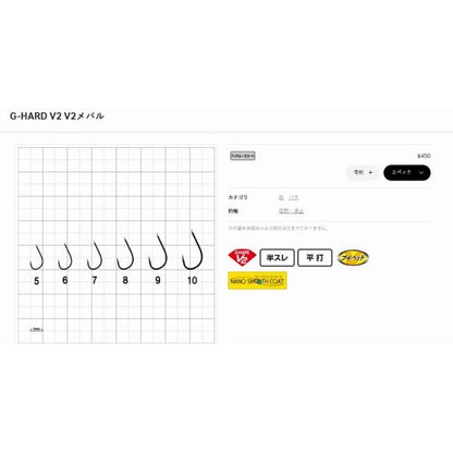 バラ GH V2 V2メバル（ナノスムースコート） がまかつ 秋の大感謝祭
