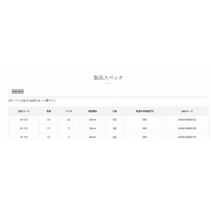 AY131 2本ヤナギ GH V2メガ 要チラシ(ナノSC) がまかつ 釣り人応援セール