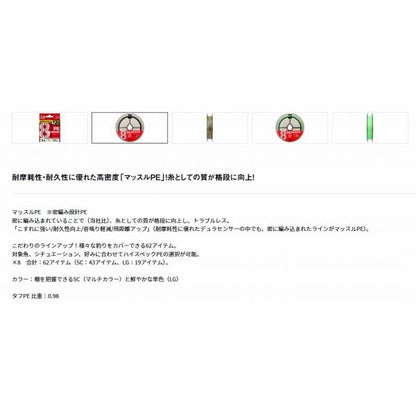 PEデュラSX8 5C連結100m分 ダイワ 秋の大感謝祭