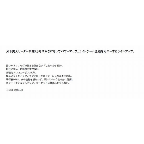 月下フロロリーダー 30m ダイワ