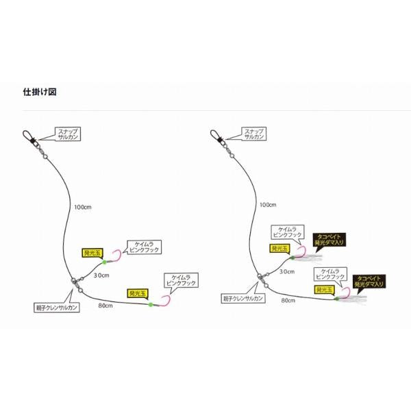 快適鬼カサゴ仕掛 KP SS ダイワ 釣り人応援セール